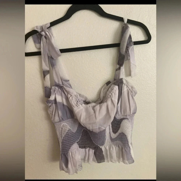 NWT Aritzia Wilfred Ballad Camisole in Vin Gris Ardoise Size Medium - Picture 5 of 8